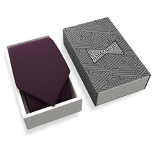 Oxford Wine Red Necktie