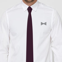 Oxford Wine Red Necktie
