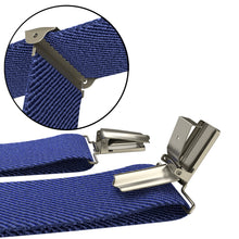 Denim Slim Suspenders for Men & Women Y-back Shape 1 inch wide