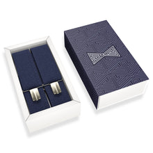 Denim Slim Suspenders for Men & Women Y-back Shape 1 inch wide