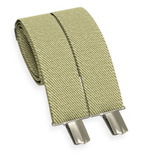 Light Fern Slim Suspenders for Men & Women Y-back Shape 1 inch wide