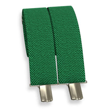 Light Green Slim Suspenders for Men & Women Y-back Shape 1 inch wide