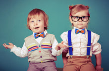 Royal Blue Slim Suspenders for Men & Women Y-back Shape 1 inch wide