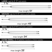 White Slim Suspenders for Men & Women Y-back Shape 1 inch wide