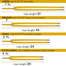 Yellow Slim Suspenders for Men & Women Y-back Shape 1 inch wide