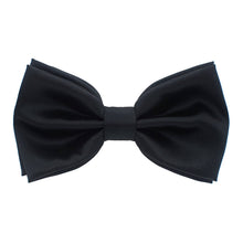 Silk Black Bow Tie - Bow Tie House