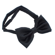 Silk Black Bow Tie - Bow Tie House
