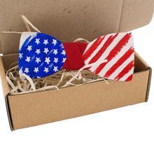 Wooden Patriotic Bow Tie - Bow Tie House