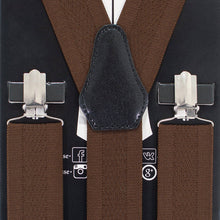 Brown Suspenders - Bow Tie House