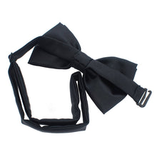 Silk Black Bow Tie - Bow Tie House