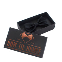 Silk Black Bow Tie - Bow Tie House