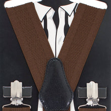 Brown Suspenders - Bow Tie House