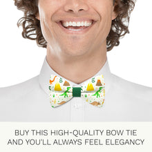 Green Dinosaurs Bow Tie - Bow Tie House