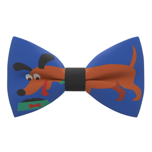 Blue Dachshund Bow Tie - Bow Tie House