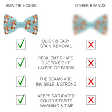 Mint Fox Bow Tie - Bow Tie House