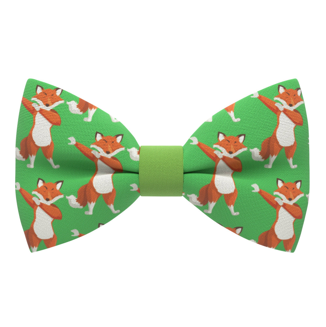Green Fox Bow Tie - Bow Tie House