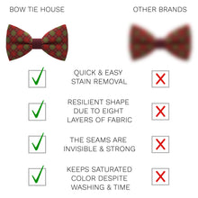 Red Plaid Bow Tie - Bow Tie House