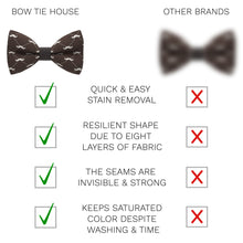 Brown Moustache Bow Tie - Bow Tie House