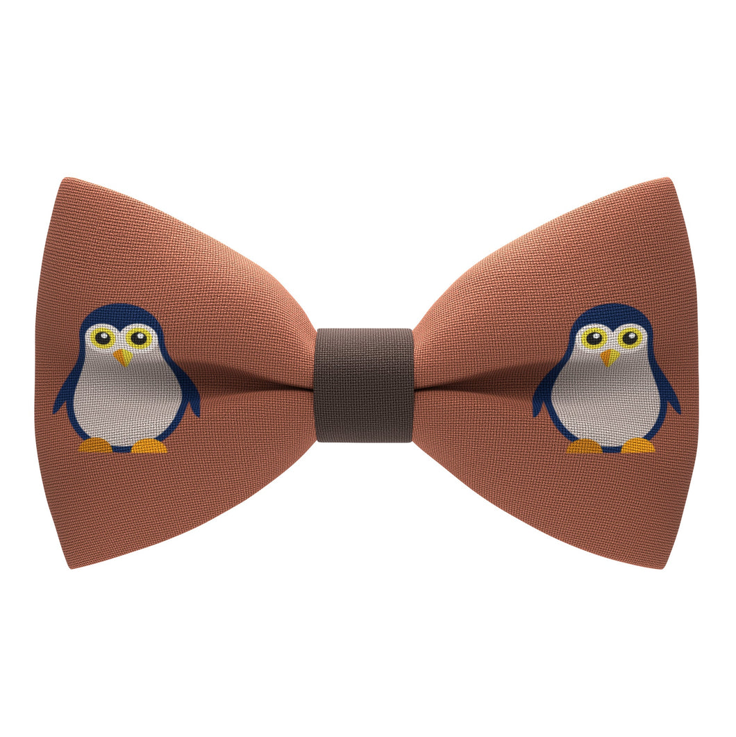 Brown Penguin Bow Tie - Bow Tie House