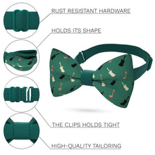 Musical Guitar Bow Tie - Bow Tie House