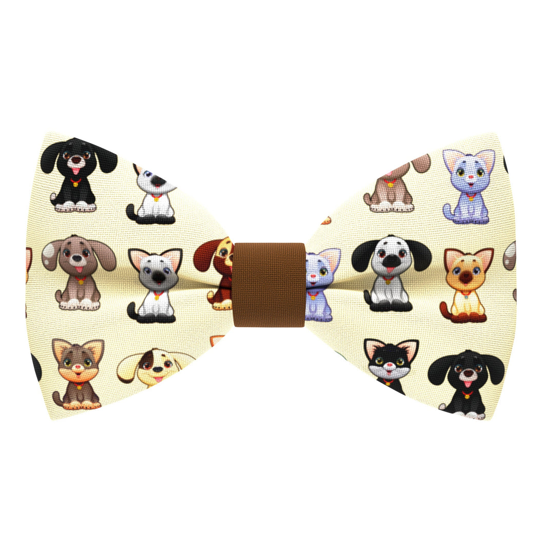 Pets Pattern Bow Tie - Bow Tie House