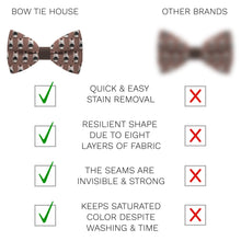 Brown Zebra Bow Tie - Bow Tie House