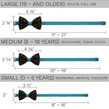 Musical Notes Bright Bow Tie - Bow Tie House