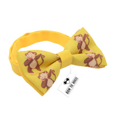 Yellow Monkey Bow Tie - Bow Tie House
