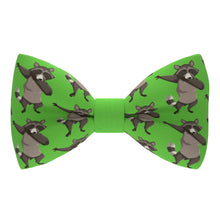 Green Raccoon Bow Tie - Bow Tie House