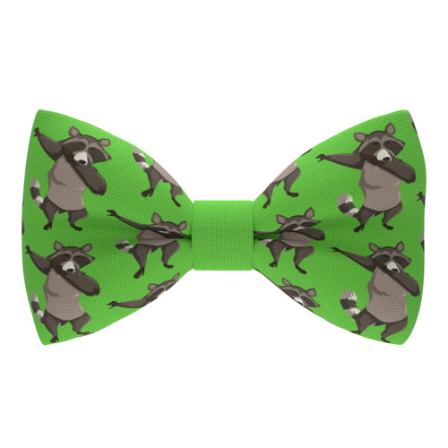 Green Raccoon Bow Tie - Bow Tie House