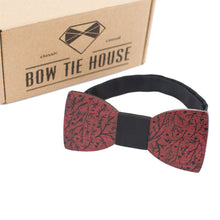 Red Branches Bow Tie - Bow Tie House
