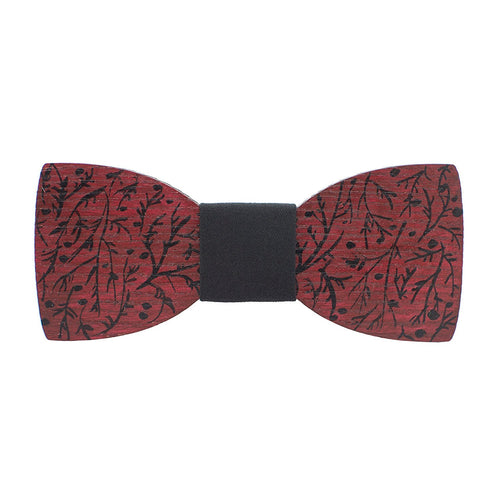 Red Branches Bow Tie - Bow Tie House