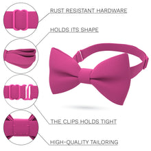 Hot Pink Bow Tie - Bow Tie House