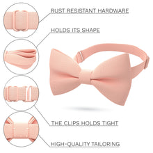 Light Peach Bow Tie - Bow Tie House