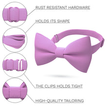 Lilac Chiffon Bow Tie - Bow Tie House