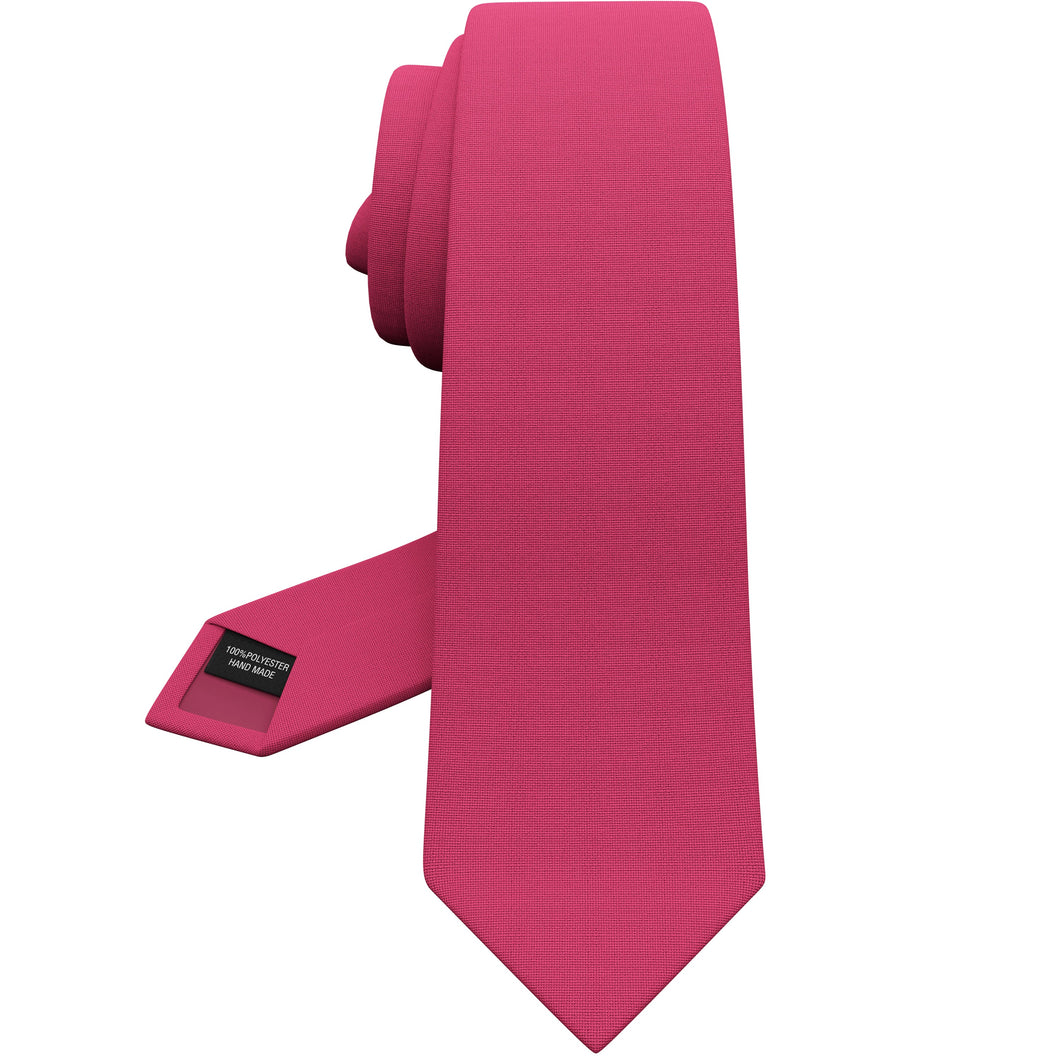 Gabardine Hot Pink Necktie
