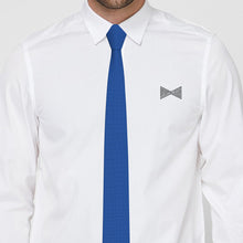 Gabardine Natural Blue Necktie