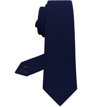 Gabardine Navy Blue Necktie