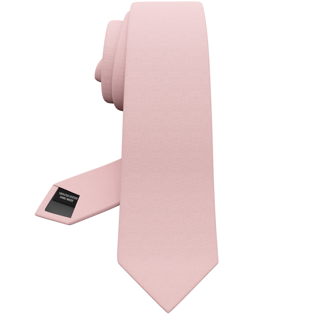 Gabardine Rose Quartz Necktie