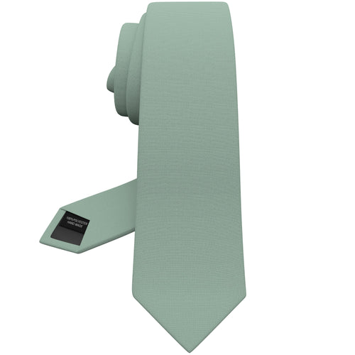Gabardine Sage Green Necktie