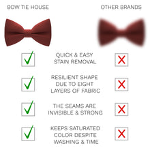 Rust Bow Tie - Bow Tie House
