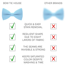 Sky Blue Bow Tie - Bow Tie House