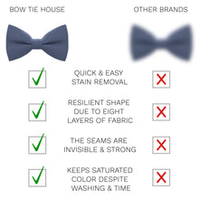 Slate Grey Bow Tie - Bow Tie House