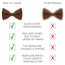Spice Brown Bow Tie - Bow Tie House