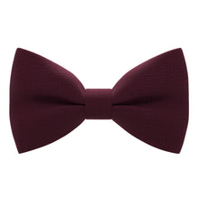 Linen Burgundy Bow Tie - Bow Tie House