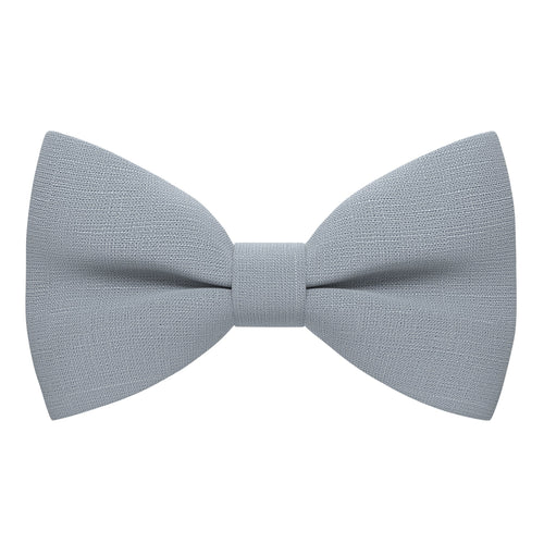Linen Fossil Grey Bow Tie - Bow Tie House