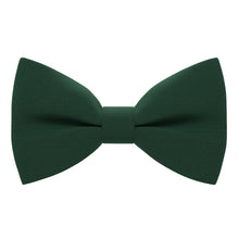 Linen Hunter Green Bow Tie - Bow Tie House