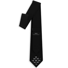 Oxford Black Necktie