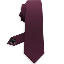 Oxford Burgundy Necktie