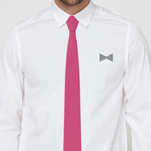 Oxford Hot Pink Necktie